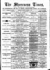 Sheerness Times Guardian Saturday 06 September 1879 Page 1
