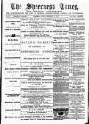 Sheerness Times Guardian Saturday 13 September 1879 Page 1