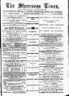 Sheerness Times Guardian Saturday 20 September 1879 Page 1