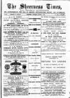 Sheerness Times Guardian Saturday 04 October 1879 Page 1
