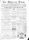 Sheerness Times Guardian Saturday 01 January 1881 Page 1