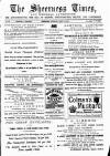 Sheerness Times Guardian Saturday 16 April 1881 Page 1