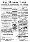 Sheerness Times Guardian Saturday 28 May 1881 Page 1