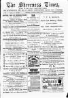 Sheerness Times Guardian Saturday 06 August 1881 Page 1