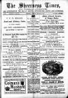 Sheerness Times Guardian Saturday 21 January 1882 Page 1