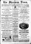 Sheerness Times Guardian Saturday 28 January 1882 Page 1