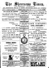 Sheerness Times Guardian Saturday 24 March 1883 Page 1
