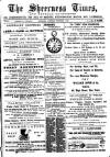 Sheerness Times Guardian Saturday 08 September 1883 Page 1