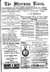Sheerness Times Guardian Saturday 22 September 1883 Page 1