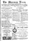 Sheerness Times Guardian Saturday 13 October 1883 Page 1