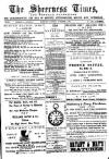 Sheerness Times Guardian Saturday 03 November 1883 Page 1