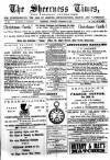 Sheerness Times Guardian Saturday 15 December 1883 Page 1