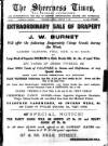 Sheerness Times Guardian Saturday 21 February 1885 Page 1