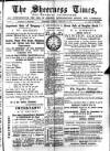 Sheerness Times Guardian Saturday 28 February 1885 Page 1