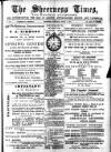 Sheerness Times Guardian Saturday 07 March 1885 Page 1