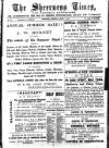 Sheerness Times Guardian Saturday 08 August 1885 Page 1