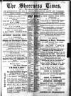 Sheerness Times Guardian Saturday 03 October 1885 Page 1