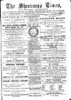 Sheerness Times Guardian Saturday 23 January 1886 Page 1