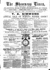 Sheerness Times Guardian Saturday 05 February 1887 Page 1