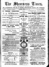 Sheerness Times Guardian Saturday 07 May 1887 Page 1