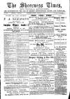 Sheerness Times Guardian Saturday 04 February 1888 Page 1