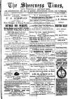 Sheerness Times Guardian Saturday 12 January 1889 Page 1