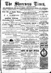 Sheerness Times Guardian Saturday 02 February 1889 Page 1