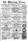Sheerness Times Guardian Saturday 25 May 1889 Page 1