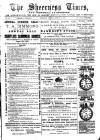 Sheerness Times Guardian Saturday 24 August 1889 Page 1