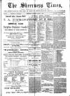 Sheerness Times Guardian Saturday 06 August 1892 Page 1