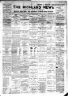 Highland News Saturday 12 November 1892 Page 1