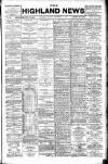 Highland News Saturday 21 September 1901 Page 1