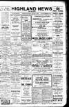 Highland News Saturday 11 January 1913 Page 1