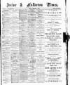 Irvine Times Friday 07 February 1890 Page 1