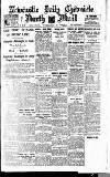 Newcastle Daily Chronicle Wednesday 13 September 1922 Page 1