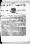 Calcutta Gazette