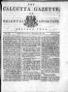 Calcutta Gazette