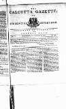 Calcutta Gazette Thursday 22 February 1787 Page 1
