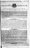 Calcutta Gazette Monday 04 February 1788 Page 1