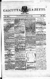 Calcutta Gazette