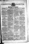 Calcutta Gazette Thursday 09 January 1800 Page 1
