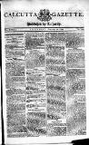 Calcutta Gazette Thursday 20 February 1800 Page 1
