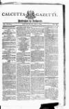 Calcutta Gazette Thursday 05 June 1800 Page 1