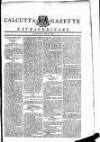 Calcutta Gazette Tuesday 17 June 1800 Page 1