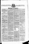 Calcutta Gazette Thursday 19 June 1800 Page 1