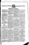 Calcutta Gazette Thursday 11 September 1800 Page 1