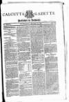 Calcutta Gazette Thursday 25 September 1800 Page 1