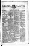 Calcutta Gazette Thursday 30 October 1800 Page 1