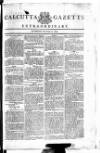Calcutta Gazette Saturday 08 November 1800 Page 1