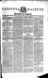 Calcutta Gazette Thursday 13 November 1800 Page 1